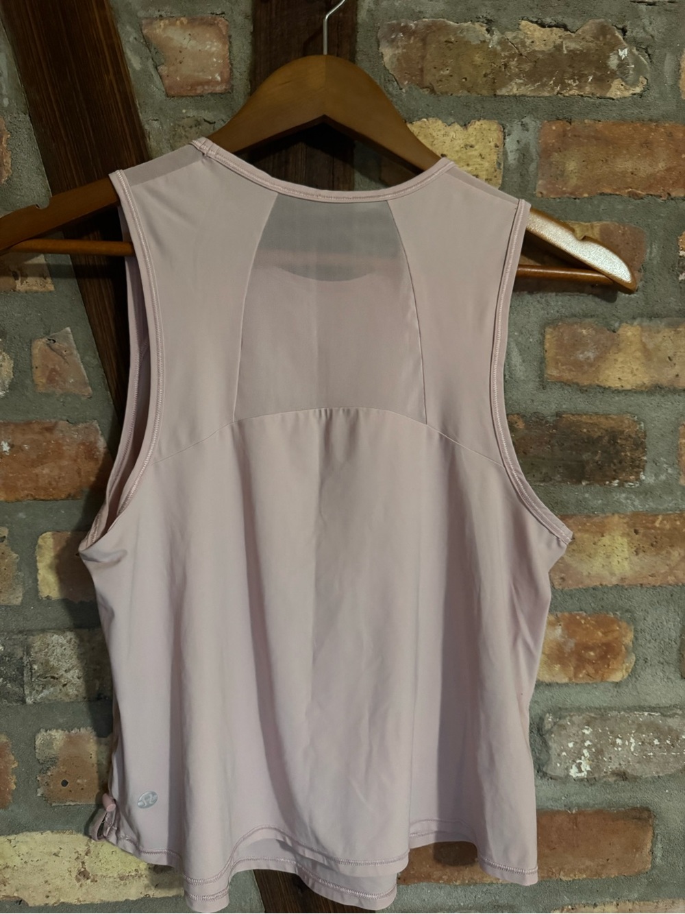 lululemon athletica Light pink Mesh-Back Performance Tank
